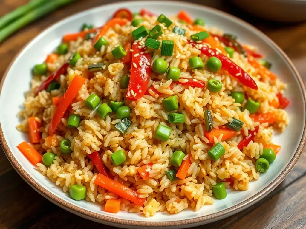 Vanishing Vegetarian Fried Rice