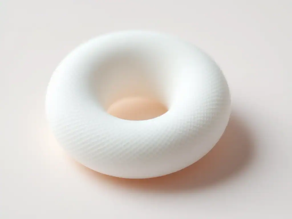 Vaginal sponge used as a contraceptive method for women.