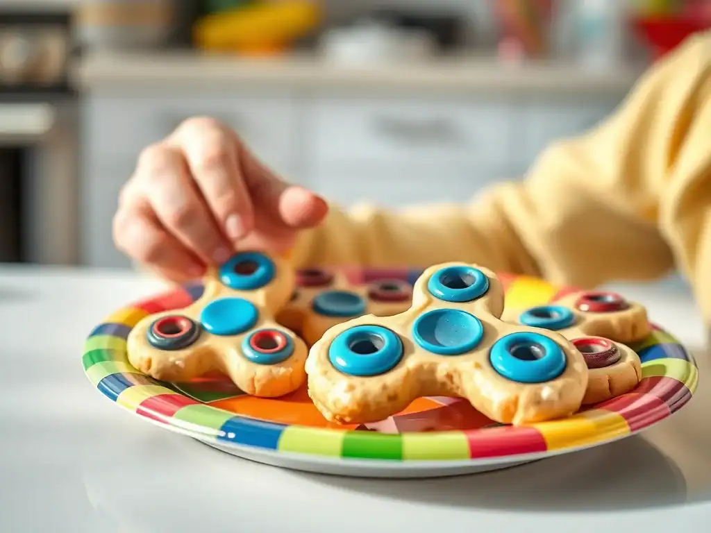 Fidget Spinner Cookies For You And Me!
