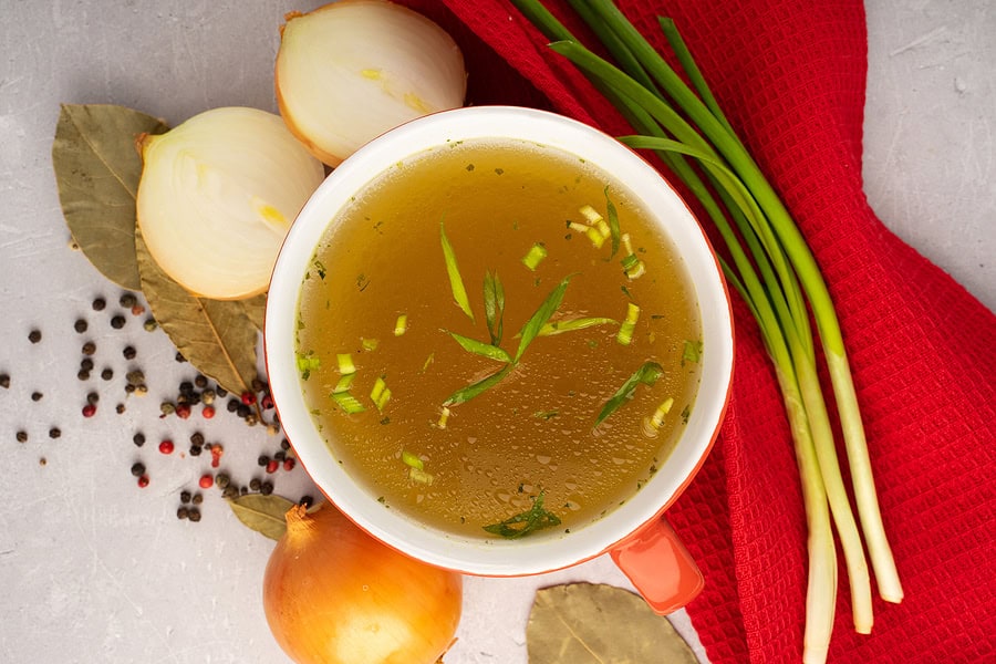 Frugal Bone Broth Soup