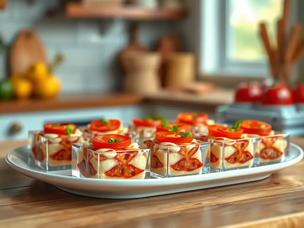 Ice Cube Tray Pizza Bites