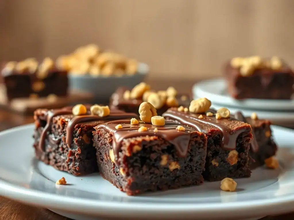 Peanut Butter Chocolate Brownies