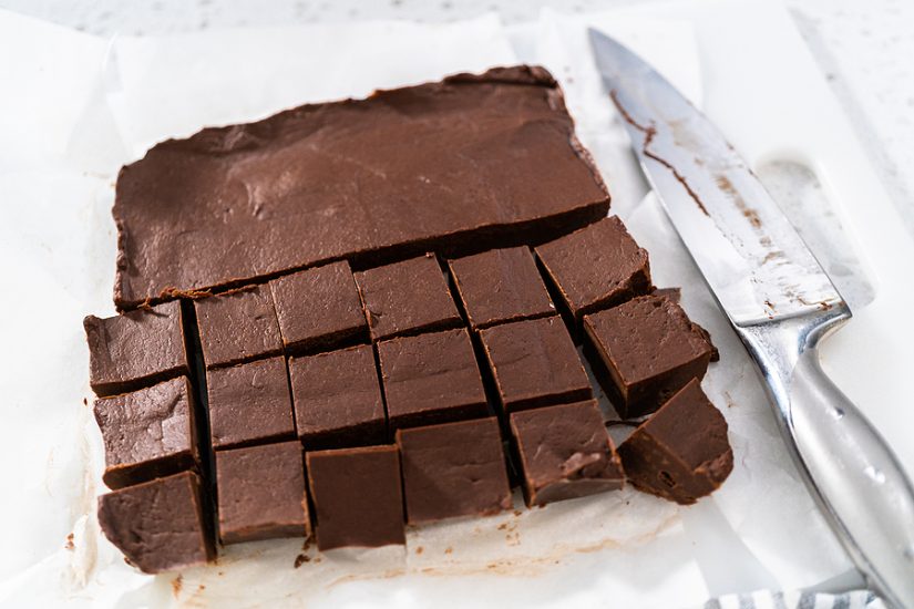 Microwave Chocolate Fudge