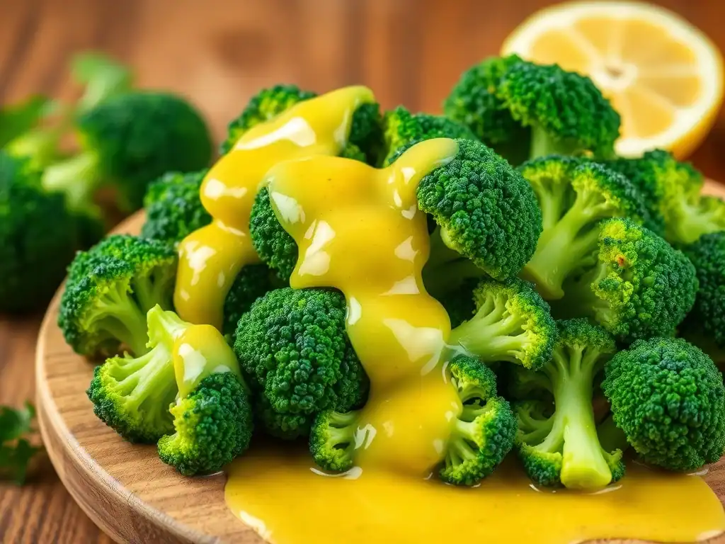 Broccoli and Lemon Butter Sauce