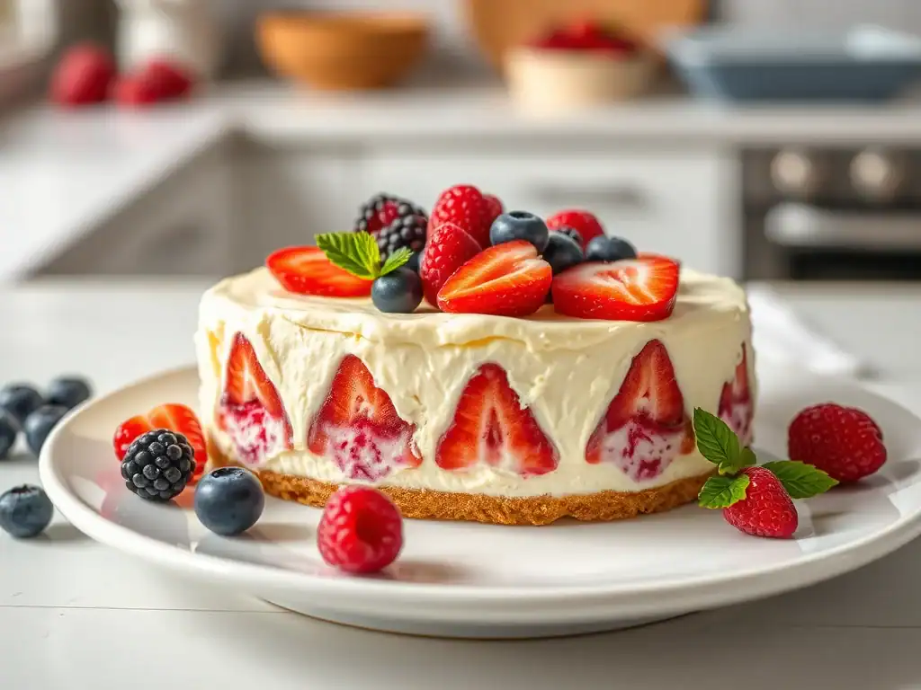 Creamy Mascarpone Cheesecake