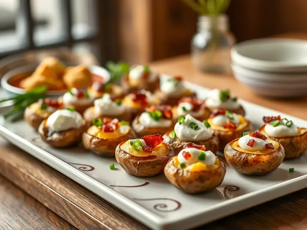 Mini Baked Potato Bites