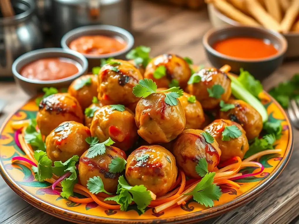 Thai Chicken Balls