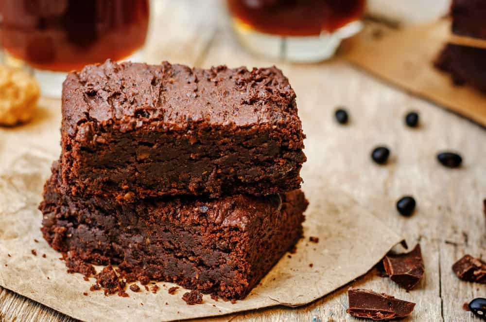 Flourless Black Bean Brownies