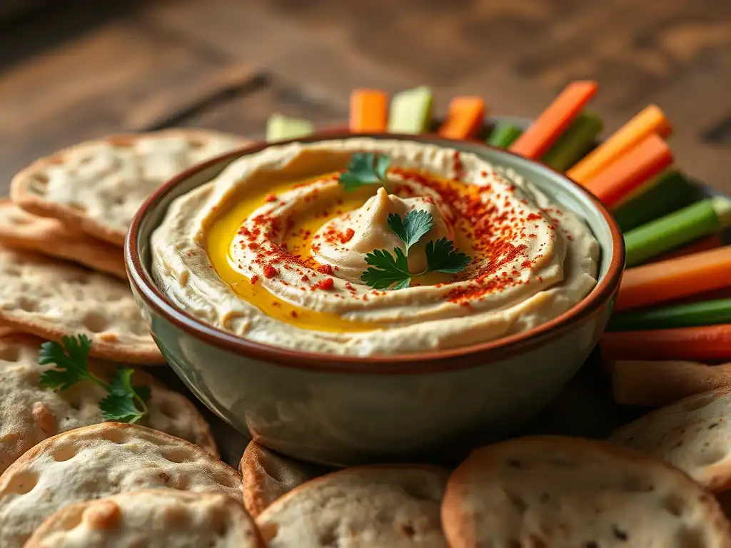 How to Make Traditional Chickpea Hummus