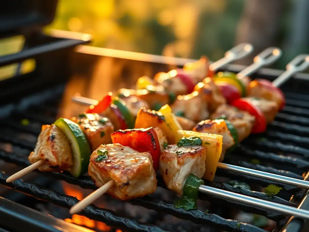 Easy Chicken Skewers