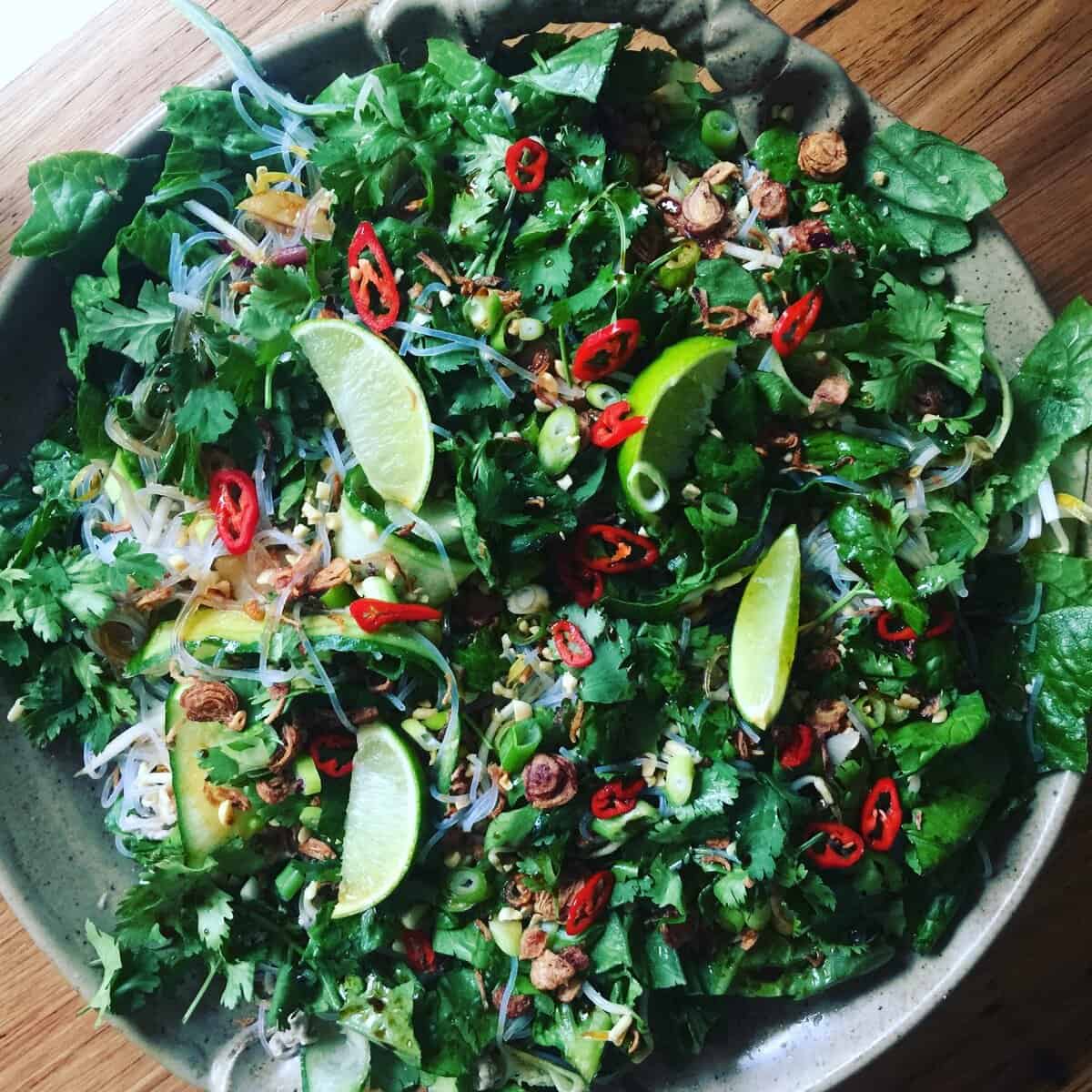 San Choi Bow Salad (Family-Sized!)