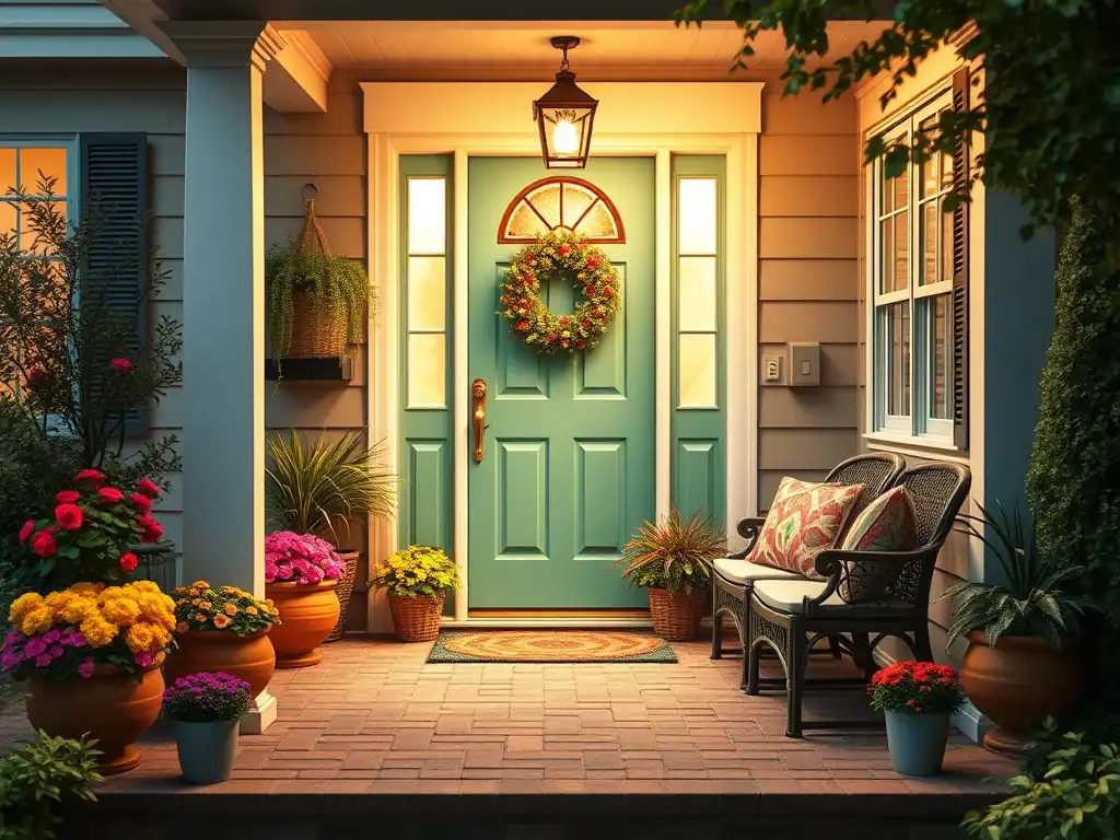 30 Ways to Liven Up The Entrance To Your Home