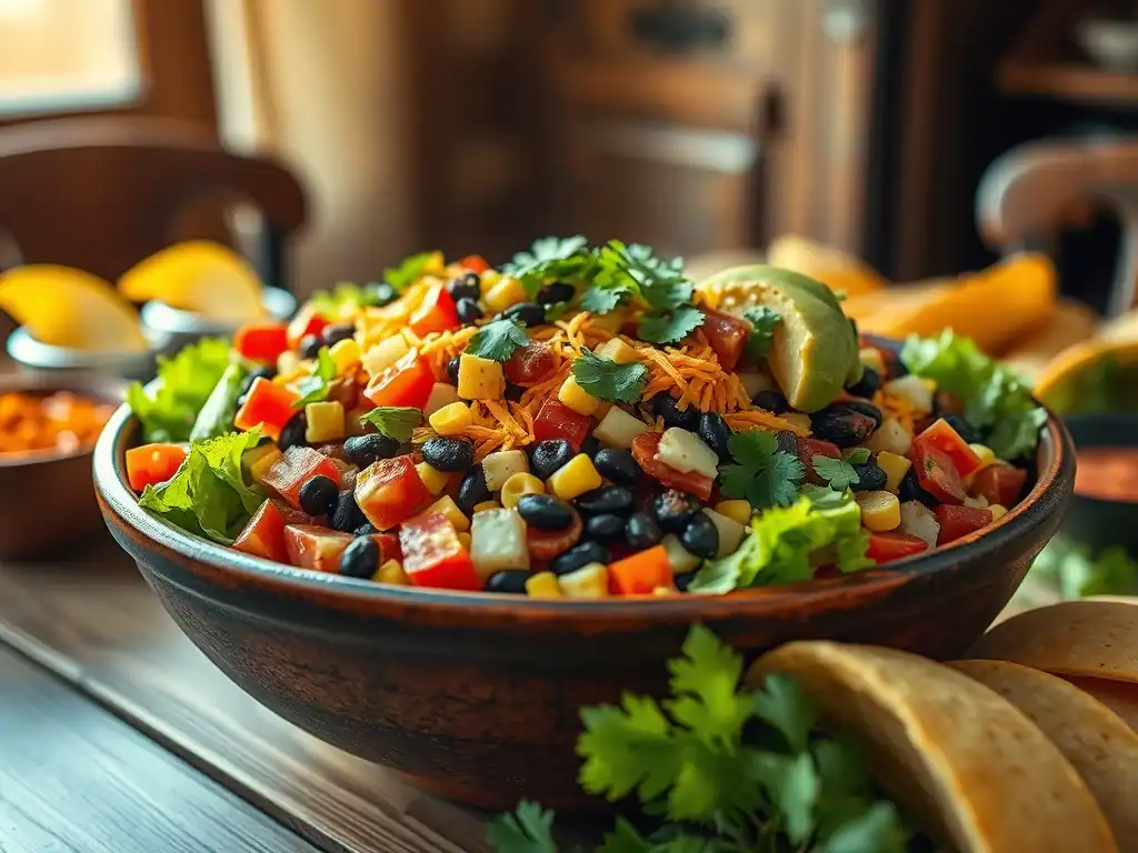 Family-Sized Taco Salad