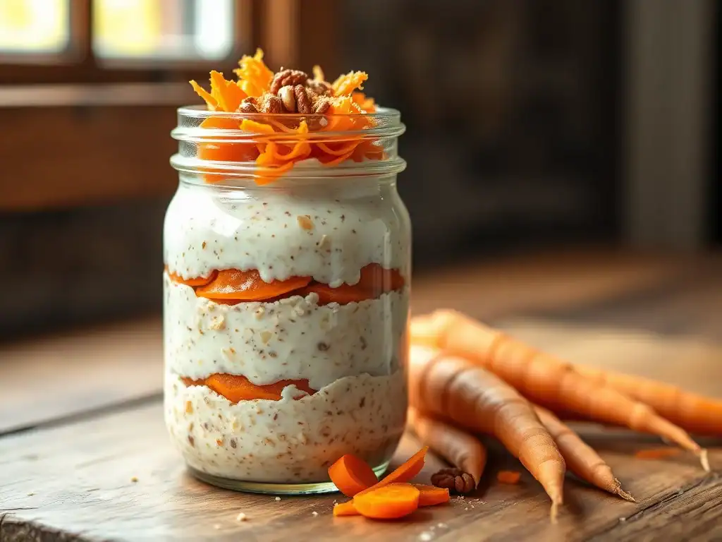 Carrot Cake Overnight Oats