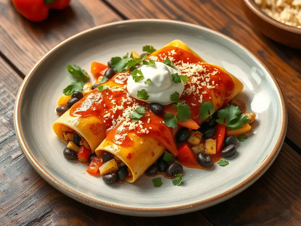 Vegetarian Enchiladas