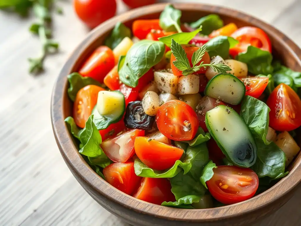 Raw Veggie Salad