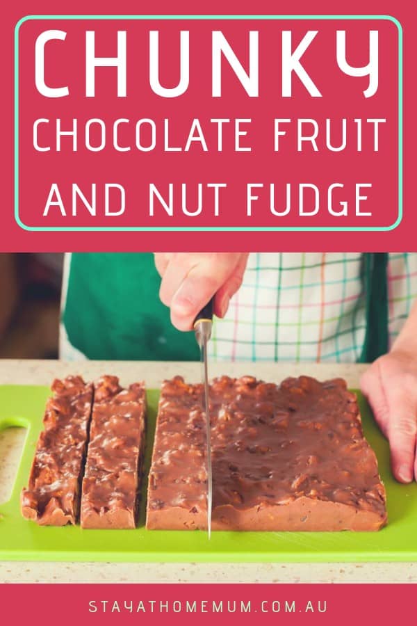 Chunky Chocolate Fruit And Nut Fudge
