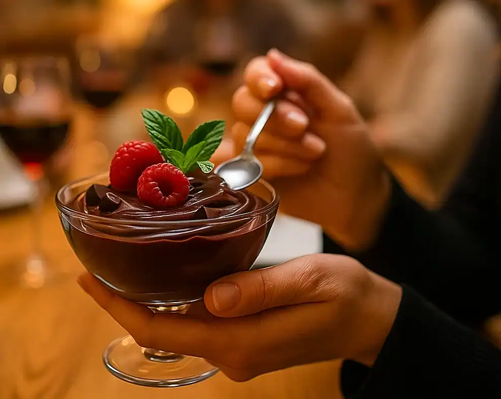 Dark Choco Raspberry Mousse