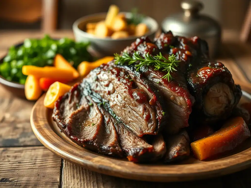 Delicious slow cooker pot roast with minimal ingredients, perfect for a hearty family meal. Easy rec.