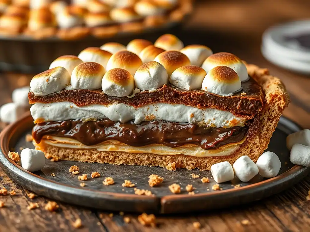 Gooey S’mores Pie