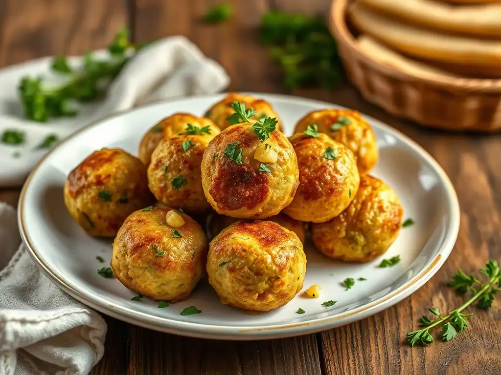 Zucchini and Parmesan Balls