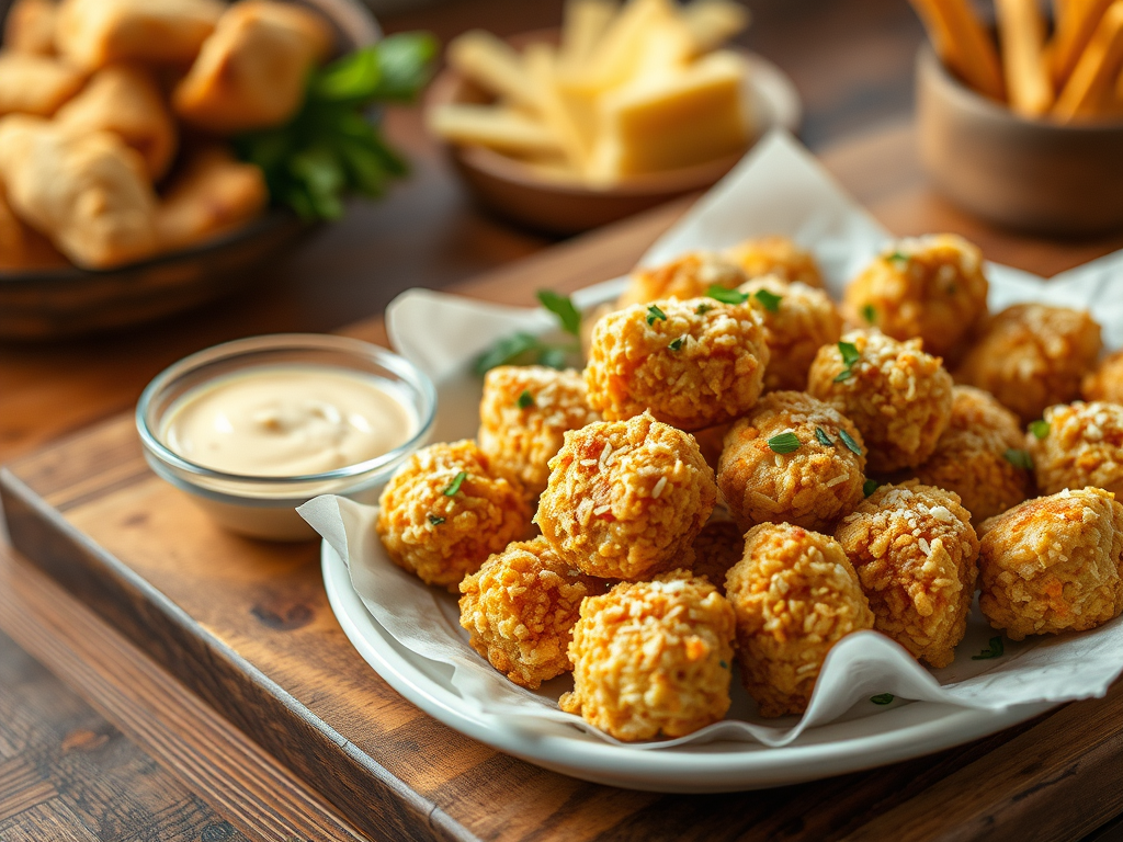 Create a vibrant high resolution image of a platter of baked