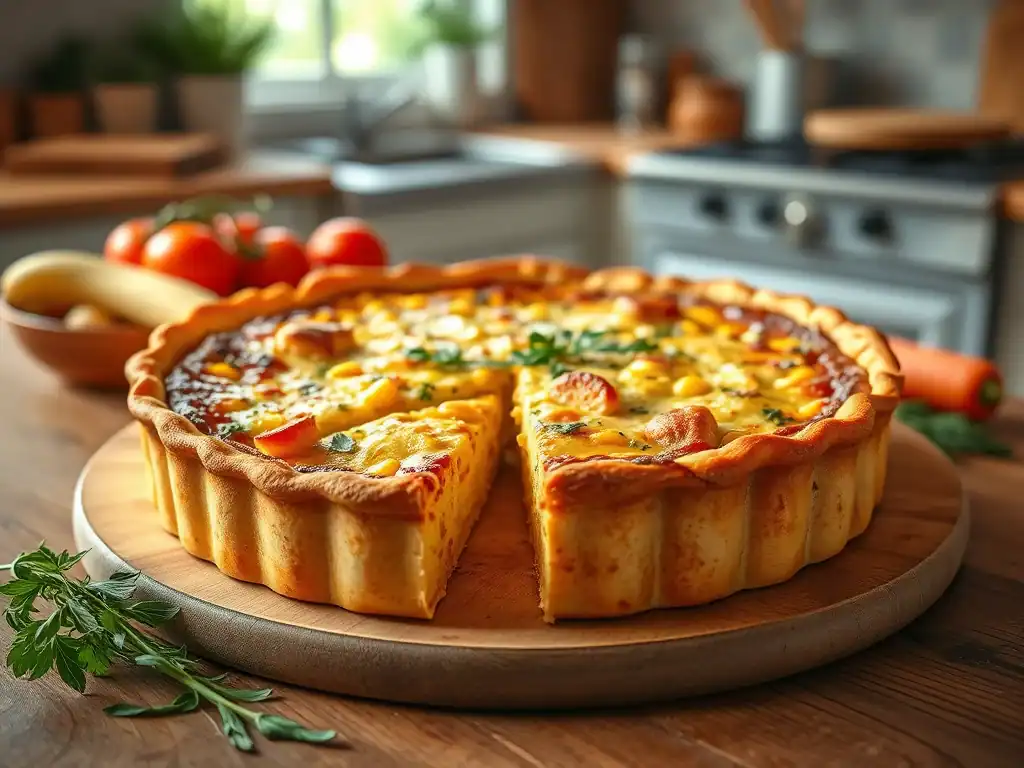 Easy Corn Quiche