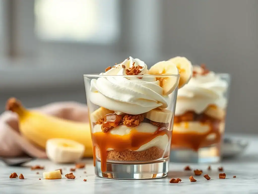 Banoffee Pie in a Glass