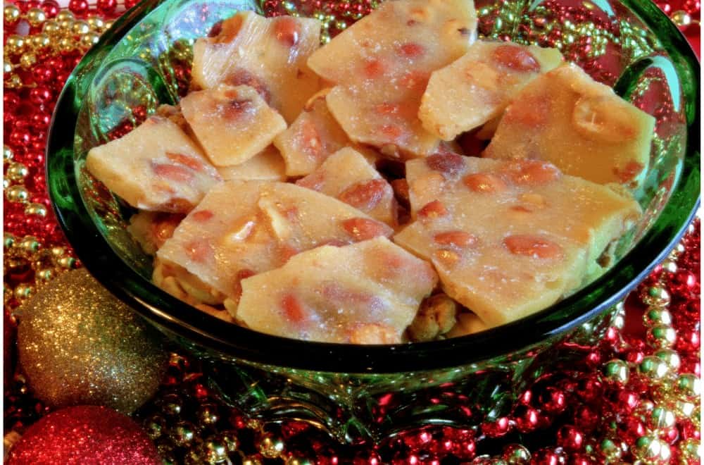 Delicious homemade Christmas fudge with nuts, perfect for holiday gifting and festive celebrations.