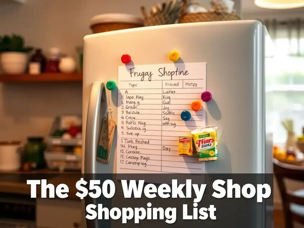 The $50 Weekly Shop Shopping List: We’ve Got You Covered!