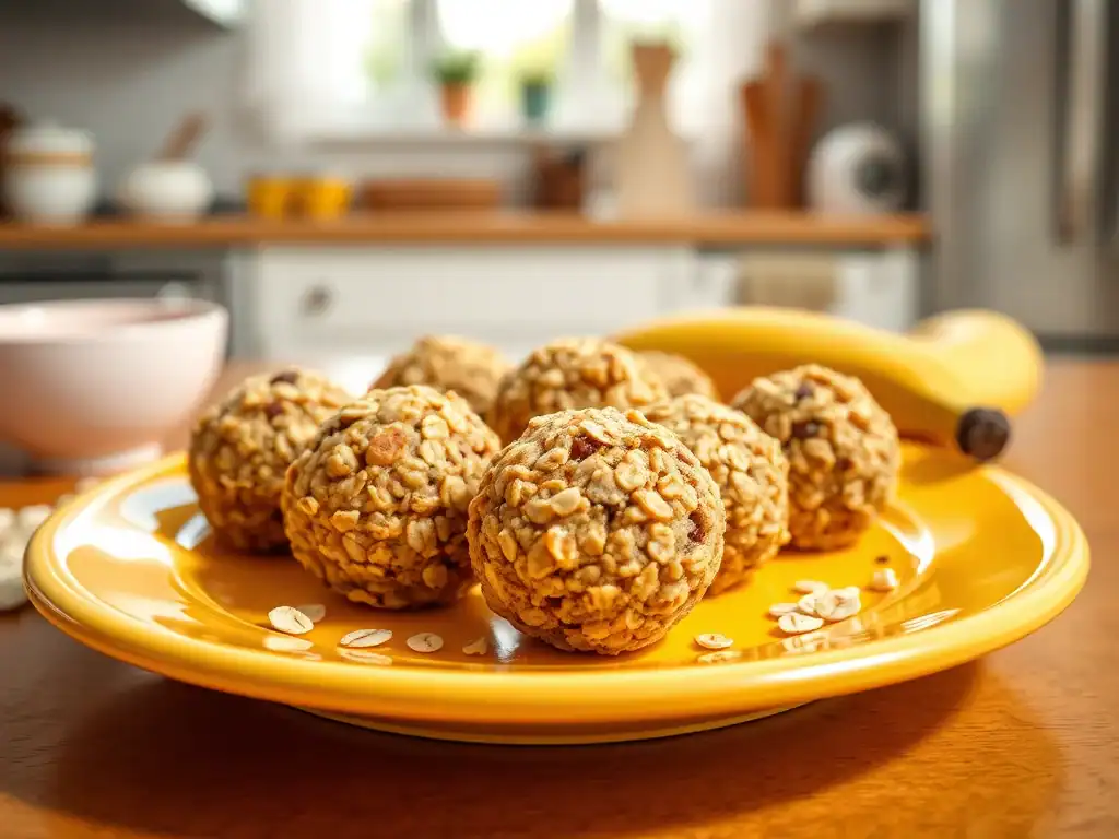 Banana Oat Bites
