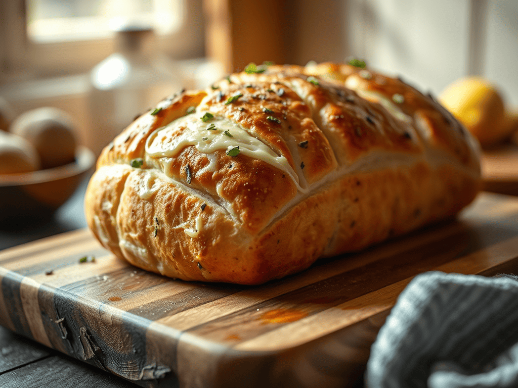 The Ultimate Garlic and Cheese Loaf