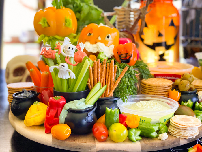 Scary Halloween Feasting Platter (That is HEALTHY, too!) - Stay at Home Mum