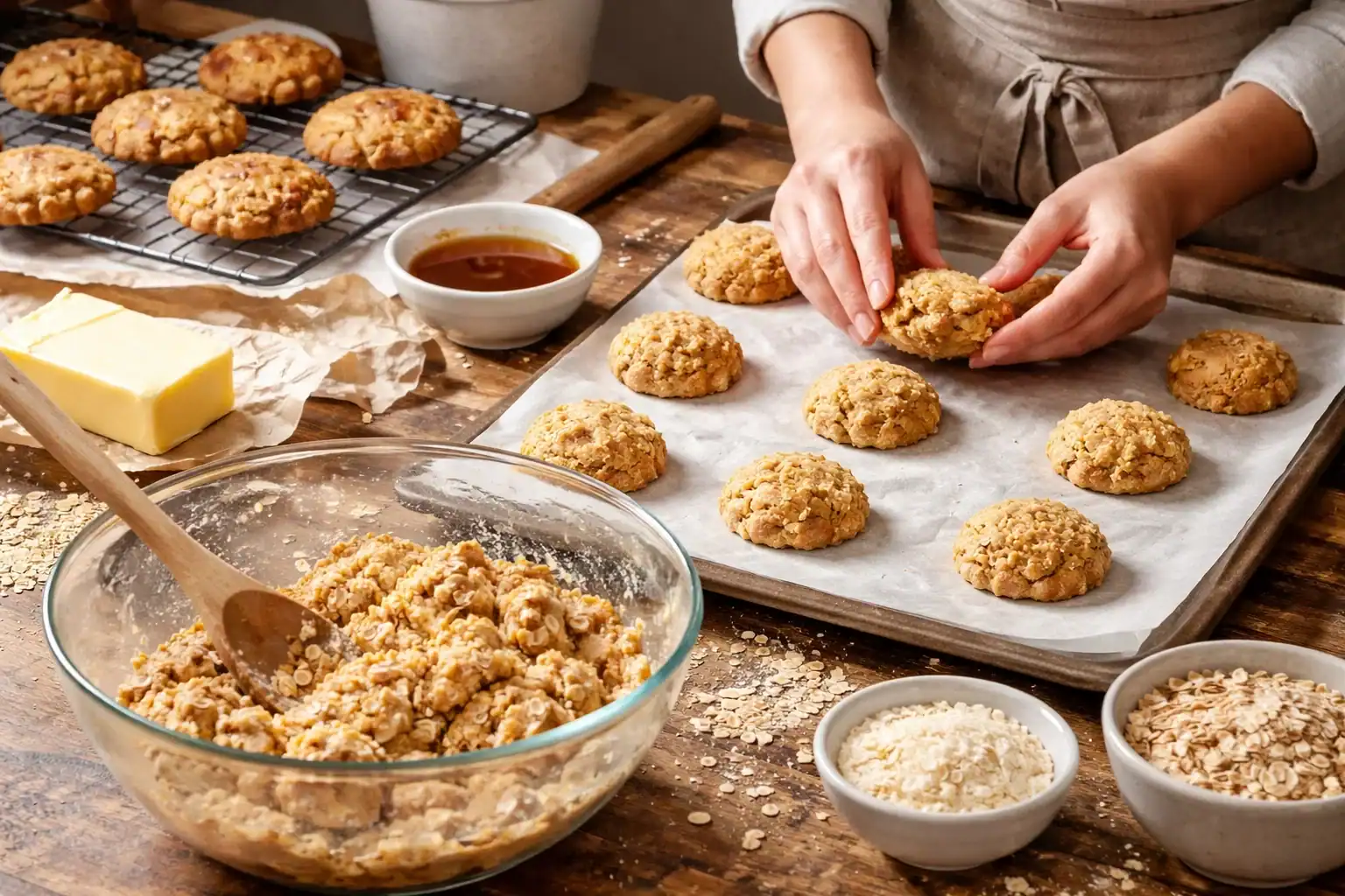 How to Make Easy Traditional Anzac Biscuits