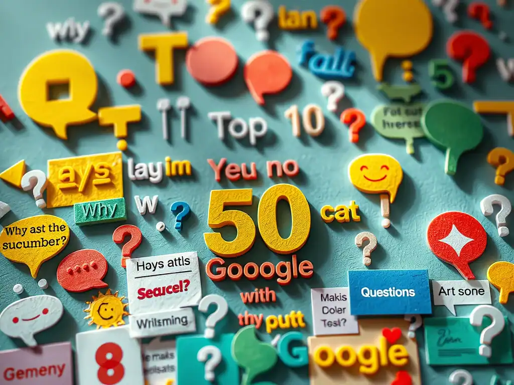 The Top 50 Questions People Ask on Google