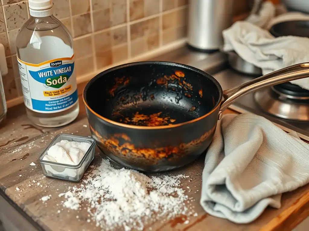 4 Easy Methods To Fix a Burnt Saucepan