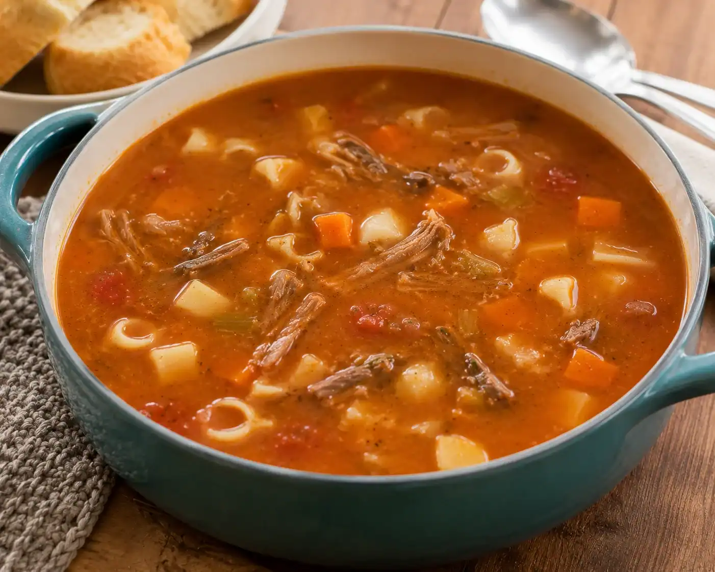 This Hearty Pasta Lamb Shank Soup Is Pure Winter Comfort