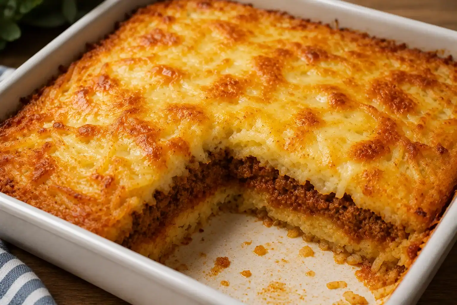 What I Make When I’m Too Tired to Cook: Hashbrown Lasagna