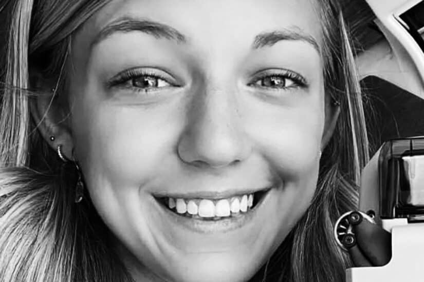 Gabby Petito case update, emotional photo of young woman smiling.