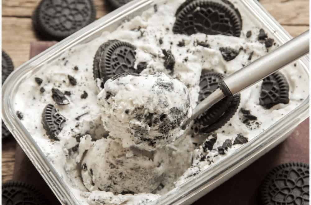Homemade Oreo Ice Cream