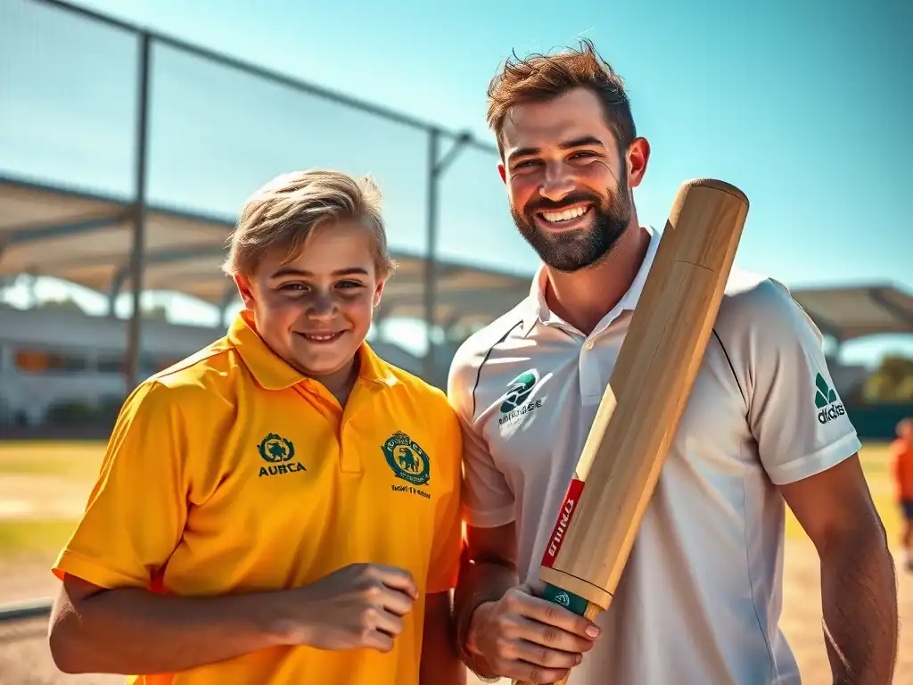 When Charlie Met Glenn: Nine Year Old Brisbane Boy Gets to Meet His Cricketing Hero