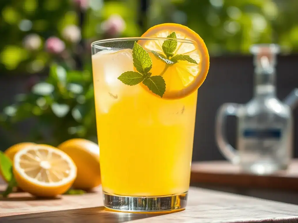 Homemade Lemon Cordial