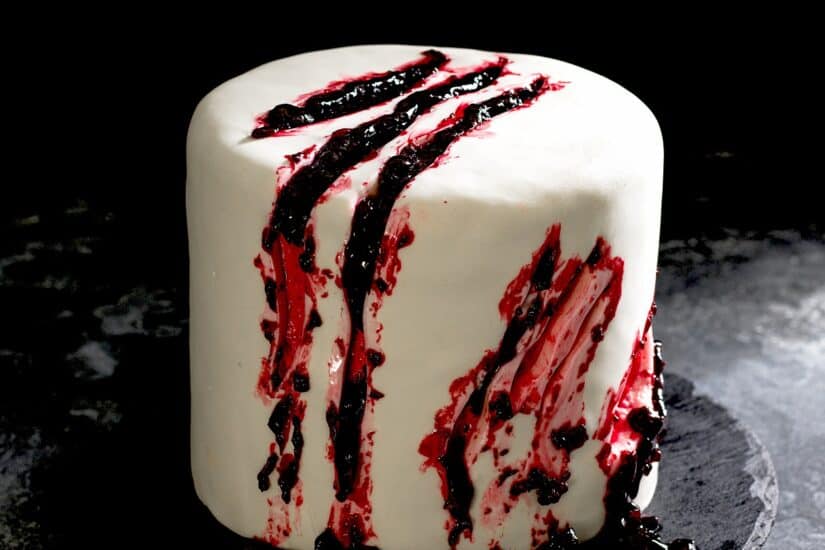Spooky Slasher Cake