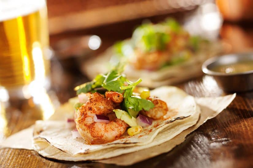 Cajun Prawn Tacos