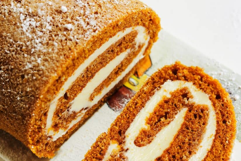 Pumpkin Cheesecake Roll