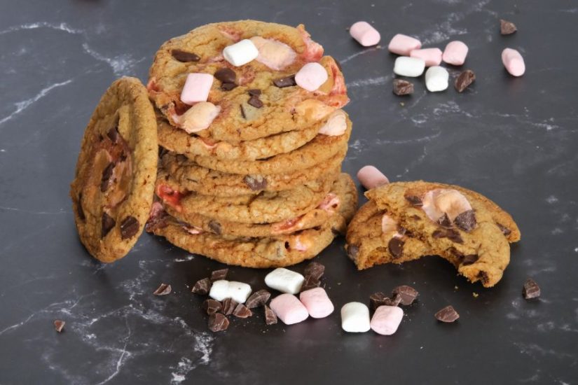 Marshmallow Choc Chip Cookies
