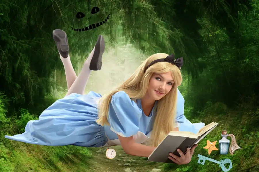 Costume ideas for teachers in a fairy tale setting.