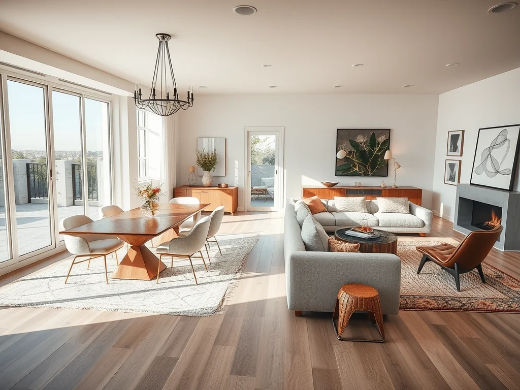 5 Tips for Styling a Combined Living and Dining Room Layout