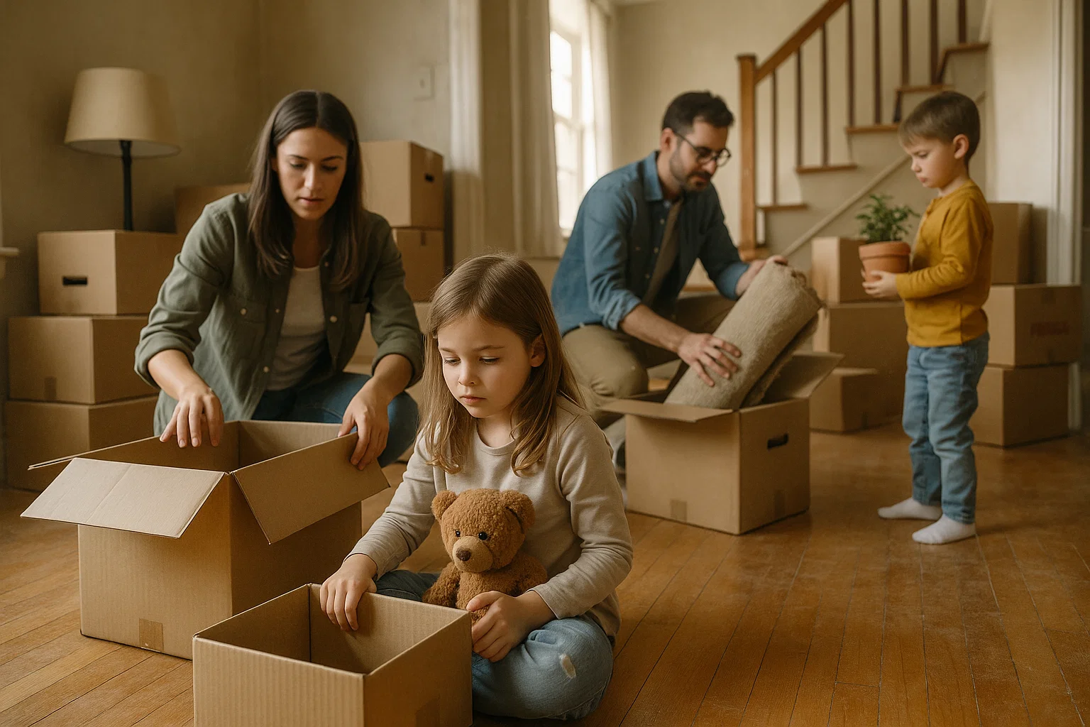 8 Tips for Moving House with Kids