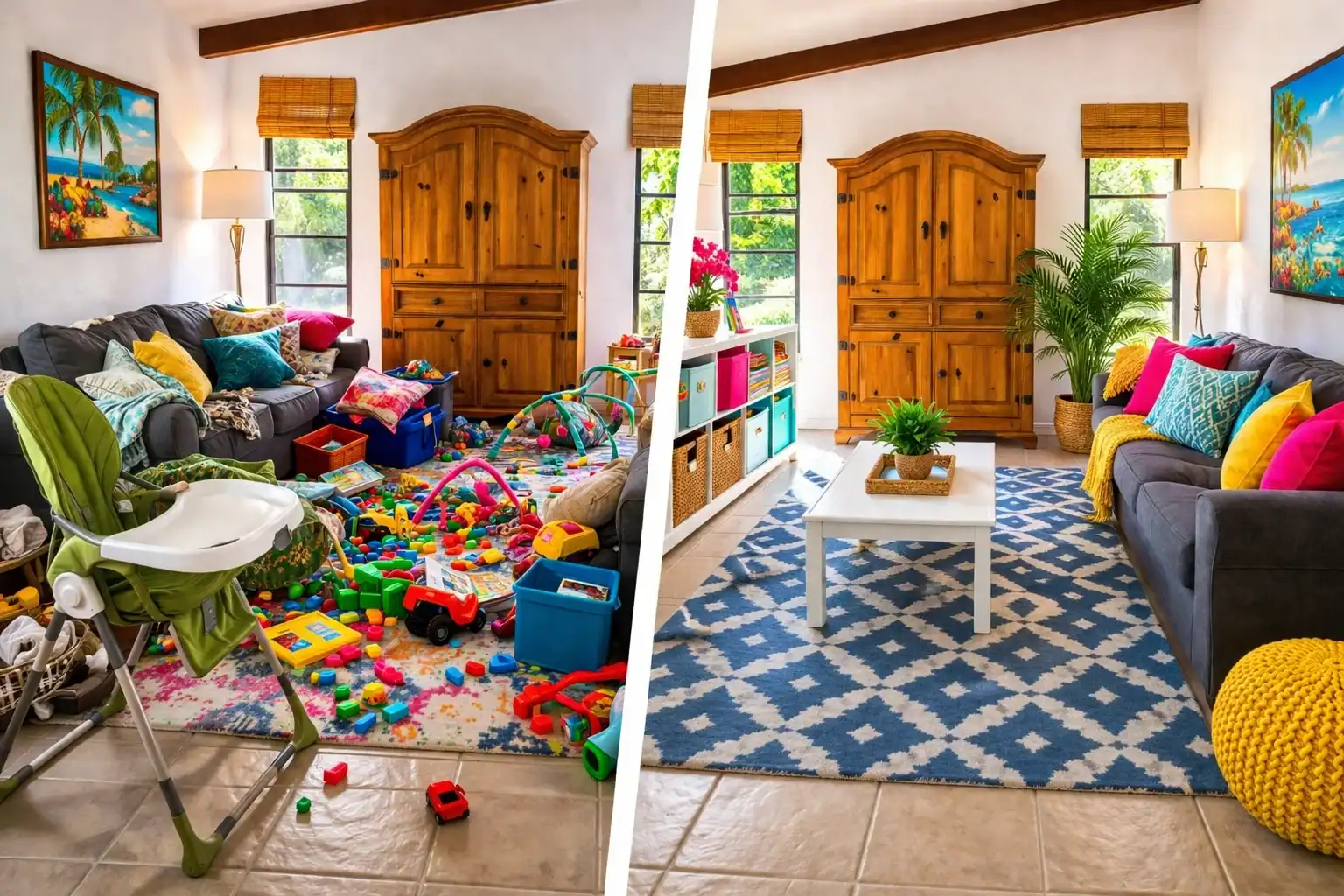 20 Messy Rooms Transformed: Real Before-and-After Cleaning Photos That Will Motivate You